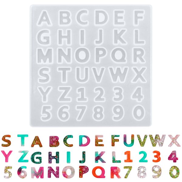 Alphabet Resin Molds small latter mold