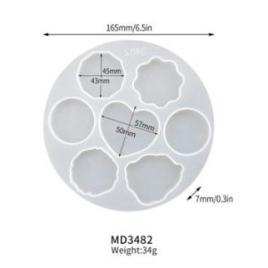 Irregular Mobile Phone Holder Epoxy Resin Mold