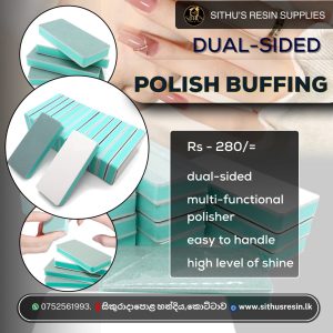 Sided Polishing Block for Manicure Buffer Smooth Shine Tool.