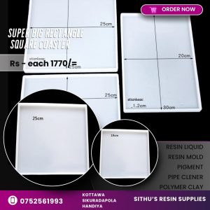 large squar Epoxy Resin Mold